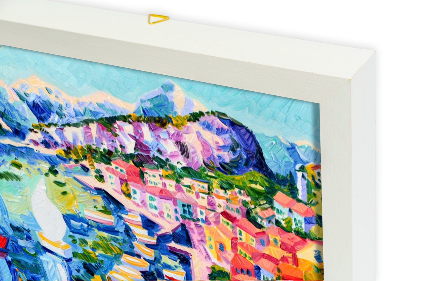 Il vento leggero del lago - Serigrafia di Athos Faccincani