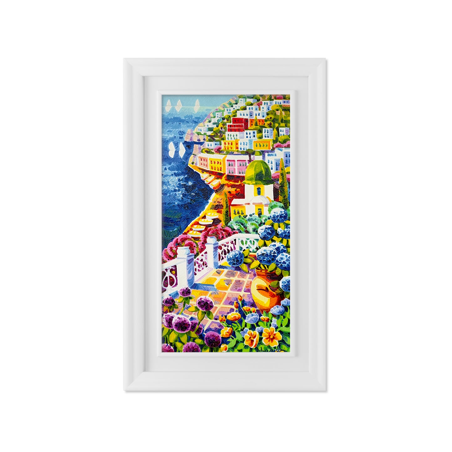 La luce e il sogo - Serigrafia di Athos Faccincani