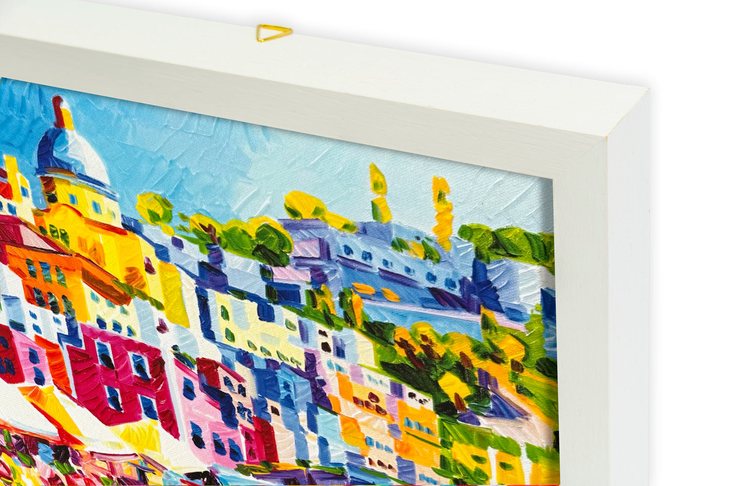 Un'istante di bellezza a Procida - Serigrafia di Athos Faccincani