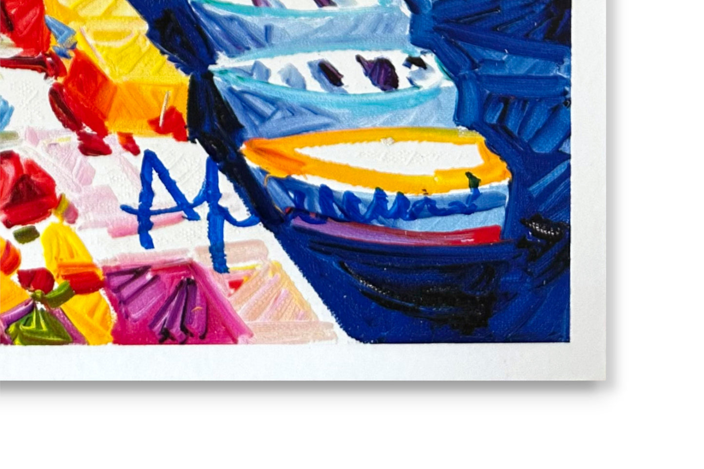 Un'istante di bellezza a Procida - Serigrafia di Athos Faccincani